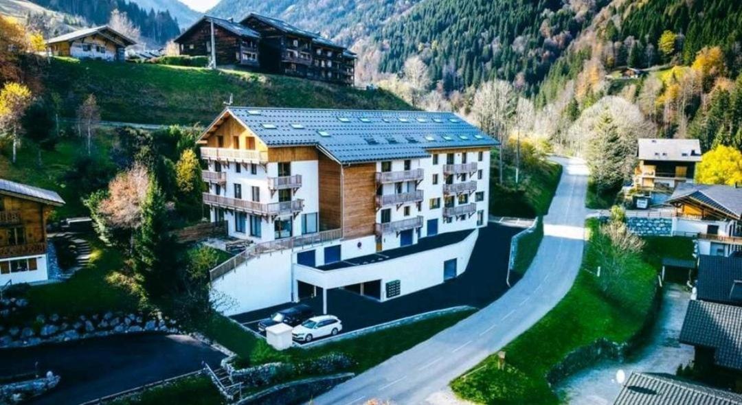 Magnifique Vue - Pistes 1 Min - Parking Possible A L'Exterieur De La Residence Saint-Jean-d'Aulps Ngoại thất bức ảnh
